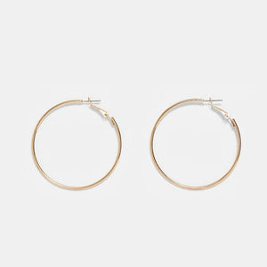 JUST FEEL New Tiny Hoop Earrings For Women Girl Gold Cartilage Hoop Earrings Jewelry Heart Cross Star Triangle Charm Earrings